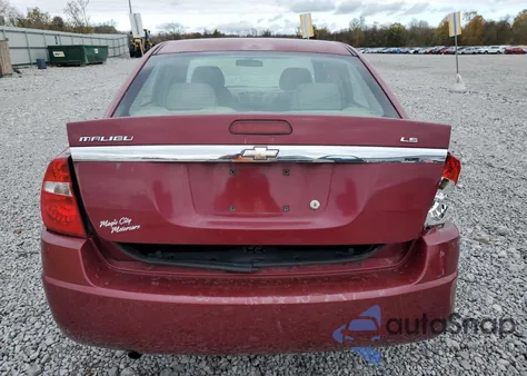 2006 Chevrolet Malibu Ls z USA, uszkodzony, nr VIN 1G1ZS51F16F284898